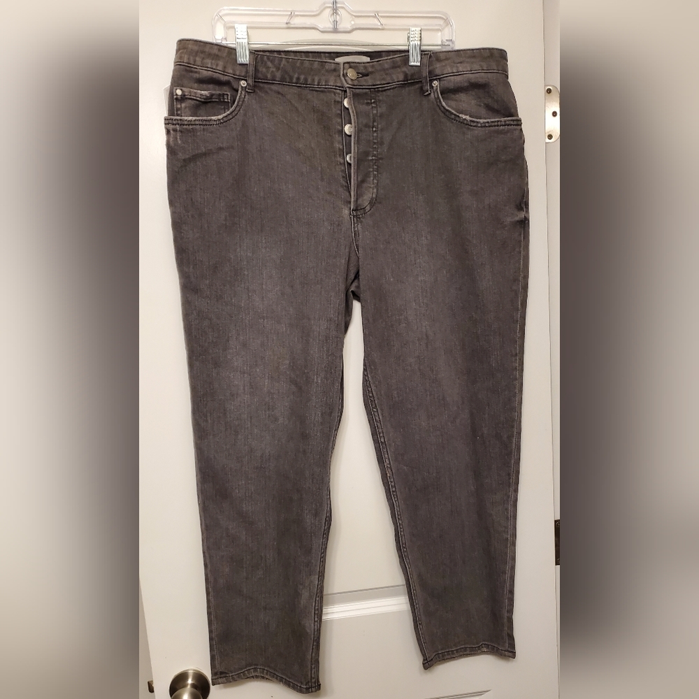 NWT H&M Straight Leg Dark Gray Jeans
